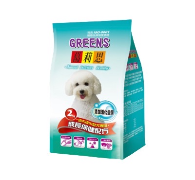 犬食品/飼料區/葛莉思greens/葛莉思犬食-成長保健配方